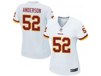 Women's Game Ryan Anderson #52 Nike White Road Jersey - NFL Washington Redskins