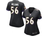 Women's Game Tim Williams #56 Nike Black Alternate Jersey - NFL Baltimore Ravens