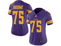 Women's Limited Alex Boone #75 Nike Purple Jersey - NFL Minnesota Vikings Rush