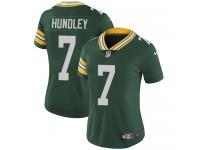 Women's Limited Brett Hundley #7 Nike Green Home Jersey - NFL Green Bay Packers Vapor Untouchable
