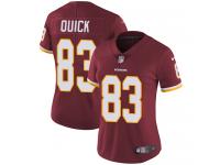 Women's Limited Brian Quick #83 Nike Burgundy Red Home Jersey - NFL Washington Redskins Vapor