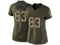 Women's Limited Brian Quick #83 Nike Green Jersey - NFL Washington Redskins Salute to Service