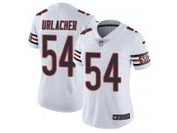 Women's Limited Brian Urlacher #54 Nike White Road Jersey - NFL Chicago Bears Vapor Untouchable