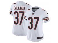 Women's Limited Bryce Callahan #37 Nike White Road Jersey - NFL Chicago Bears Vapor Untouchable