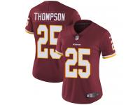 Women's Limited Chris Thompson #25 Nike Burgundy Red Home Jersey - NFL Washington Redskins Vapor