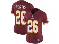 Women's Limited Clinton Portis #26 Nike Burgundy Red Home Jersey - NFL Washington Redskins Vapor