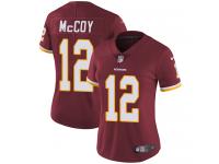 Women's Limited Colt McCoy #12 Nike Burgundy Red Home Jersey - NFL Washington Redskins Vapor
