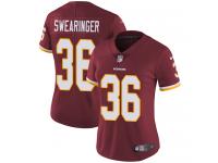 Women's Limited D.J. Swearinger #36 Nike Burgundy Red Home Jersey - NFL Washington Redskins Vapor