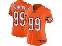 Women's Limited Dan Hampton #99 Nike Orange Jersey - NFL Chicago Bears Rush