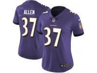 Women's Limited Javorius Allen #37 Nike Purple Home Jersey - NFL Baltimore Ravens Vapor Untouchable