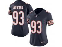 Women's Limited Jaye Howard #93 Nike Navy Blue Home Jersey - NFL Chicago Bears Vapor Untouchable