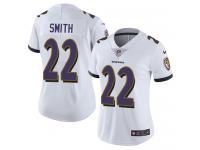 Women's Limited Jimmy Smith #22 Nike White Road Jersey - NFL Baltimore Ravens Vapor Untouchable