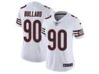 Women's Limited Jonathan Bullard #90 Nike White Road Jersey - NFL Chicago Bears Vapor Untouchable