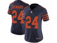 Women's Limited Jordan Howard #24 Nike Navy Blue Alternate Jersey - NFL Chicago Bears Vapor Untouchable