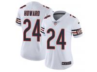 Women's Limited Jordan Howard #24 Nike White Road Jersey - NFL Chicago Bears Vapor Untouchable
