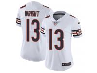 Women's Limited Kendall Wright #13 Nike White Road Jersey - NFL Chicago Bears Vapor Untouchable