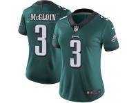 Women's Limited Matt McGloin #3 Nike Midnight Green Home Jersey - NFL Philadelphia Eagles Vapor Untouchable