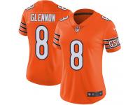 Women's Limited Mike Glennon #8 Nike Orange Jersey - NFL Chicago Bears Rush