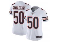 Women's Limited Mike Singletary #50 Nike White Road Jersey - NFL Chicago Bears Vapor Untouchable