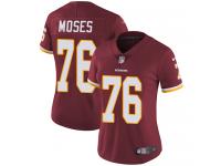 Women's Limited Morgan Moses #76 Nike Burgundy Red Home Jersey - NFL Washington Redskins Vapor