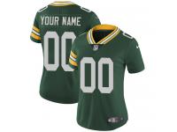 Women's Limited Nike Green Home Jersey - NFL Green Bay Packers Customized Vapor Untouchable