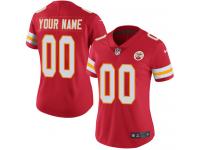 Women's Limited Nike Red Home Jersey - NFL Kansas City Chiefs Customized Vapor Untouchable