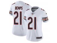 Women's Limited Quintin Demps #21 Nike White Road Jersey - NFL Chicago Bears Vapor Untouchable