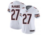 Women's Limited Sherrick McManis #27 Nike White Road Jersey - NFL Chicago Bears Vapor Untouchable