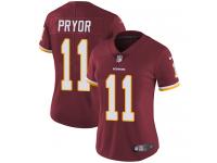 Women's Limited Terrelle Pryor #11 Nike Burgundy Red Home Jersey - NFL Washington Redskins Vapor Untouchable