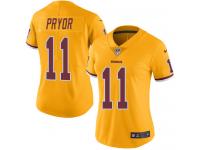 Women's Limited Terrelle Pryor #11 Nike Gold Jersey - NFL Washington Redskins Rush