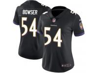 Women's Limited Tyus Bowser #54 Nike Black Alternate Jersey - NFL Baltimore Ravens Vapor Untouchable