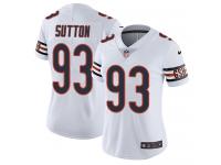 Women's Limited Will Sutton #93 Nike White Road Jersey - NFL Chicago Bears Vapor Untouchable