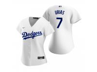 Women's Los Angeles Dodgers Julio Urias Nike White 2020 Home Jersey