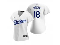 Women's Los Angeles Dodgers Kenta Maeda Nike White 2020 Home Jersey