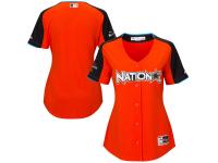 Women's National League Majestic Orange 2017 MLB All-Star Game Home Run Derby Team Jersey