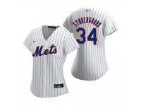 Women's New York Mets Noah Syndergaard Nike White 2020 Home Jersey