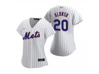 Women's New York Mets Pete Alonso Nike White 2020 Home Jersey