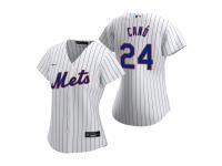 Women's New York Mets Robinson Cano Nike White 2020 Home Jersey