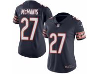 Women's Nike Chicago Bears #27 Sherrick McManis Limited Navy Blue Rush NFL Jersey
