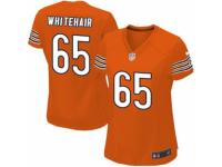 Women's Nike Chicago Bears #65 Cody Whitehair Game Orange Alternate NFL Jersey
