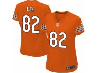 Women's Nike Chicago Bears #82 Khari Lee Game Orange Alternate NFL Jersey