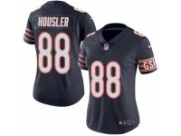 Women's Nike Chicago Bears #88 Rob Housler Limited Navy Blue Rush NFL Jersey