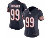 Women's Nike Chicago Bears #99 Lamarr Houston Limited Navy Blue Rush NFL Jersey