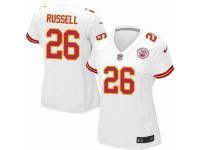 Women's Nike Kansas City Chiefs #26 KeiVarae Russell Game White NFL Jersey