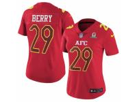 Women's Nike Kansas City Chiefs #29 Eric Berry Limited Red 2017 Pro Bowl NFL Jersey
