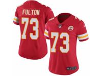 Women's Nike Kansas City Chiefs #73 Zach Fulton Limited Red Rush NFL Jersey