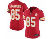 Women's Nike Kansas City Chiefs #85 Frankie Hammond Limited Red Rush NFL Jersey