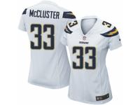 Women's Nike San Diego Chargers #33 Dexter McCluster Game White NFL Jersey