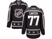 Women's Reebok Los Angeles Kings #77 Jeff Carter Black Pacific Division 2017 All-Star NHL Jersey