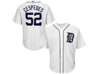 Yoenis Cespedes Detroit Tigers Majestic Youth Official 2015 Cool Base Player Jersey - White